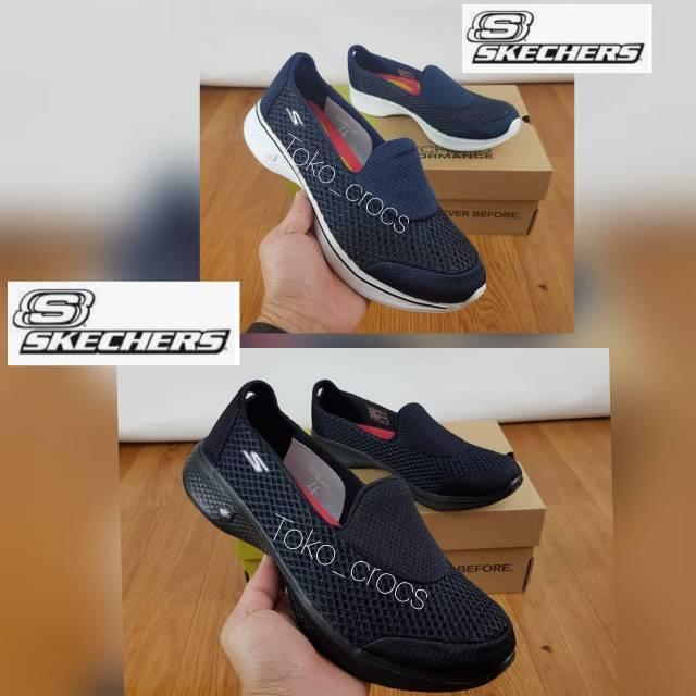 Skechers / Sepatu wanita Skechers go walk 4 kindle + lengkap box