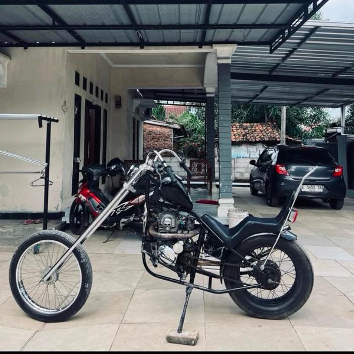 Motor chopper mesin scorpio 250 cc springer 110
