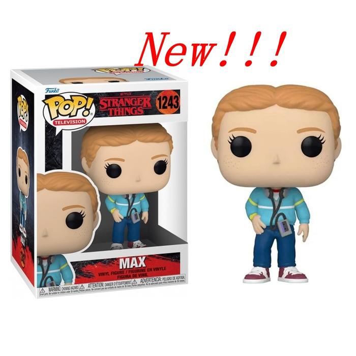 NEW FUNKO POP Stranger Things Series Toys Max #1243 Vinyl Action