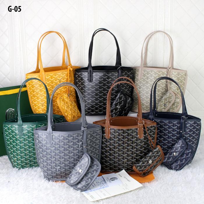 10agts TAS GOYARD ANJOU TOTE SET POUCH G-05 (FREE PAPERBAG)