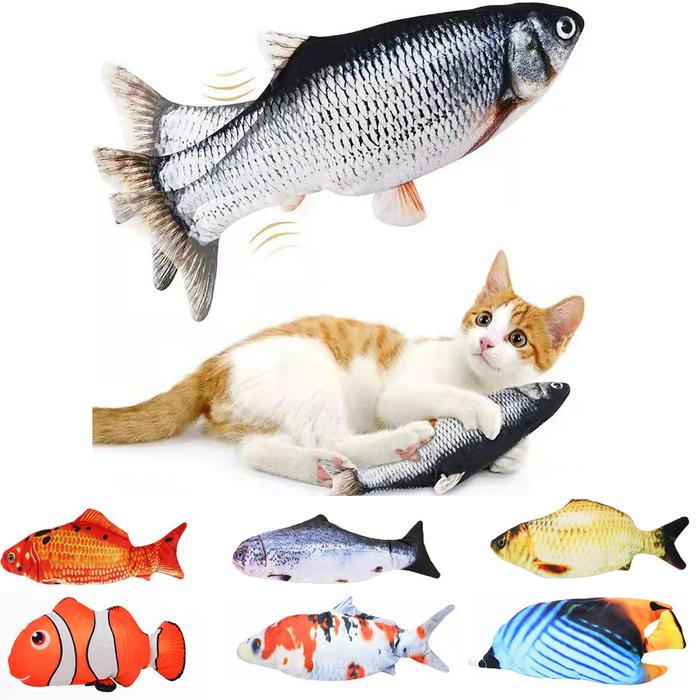 Cat USB Charger Toy Fish Intere Electric floppy Fish Cat toy