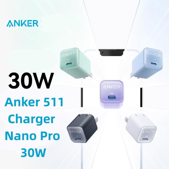 Anker USB C GaN Charger 30W, 511  Nano 3 Pro, PIQ 3.0 Foldable PPS