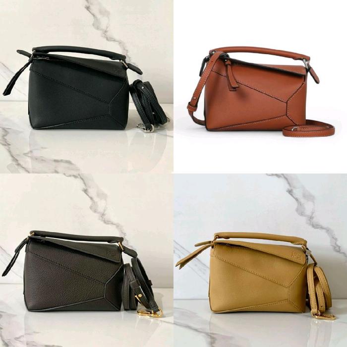 Loewe Mini Puzzle Edge Bag Calfskin