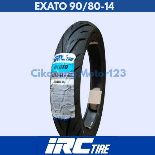BAN LUAR IRC EXATO 90/80-14 TUBELESS