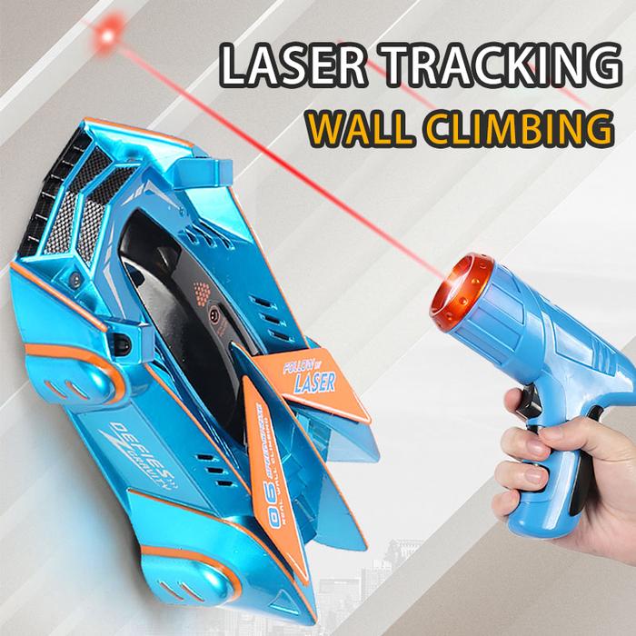 RC Car Stunt Infrared Laser Tracking Wall Ceiling Climbing Vehicle