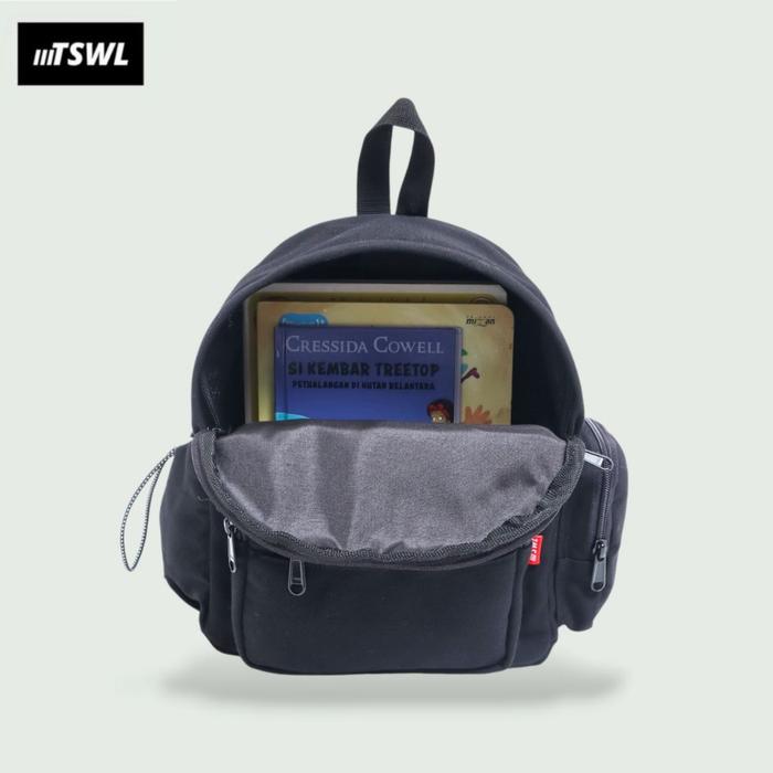 NEW TAS RANSEL SEKOLAH GENDONG GANDONG PUNGGUNG MINI BACKPACK ANAK TRAVELLING JALAN-JALAN UNISEX PRI