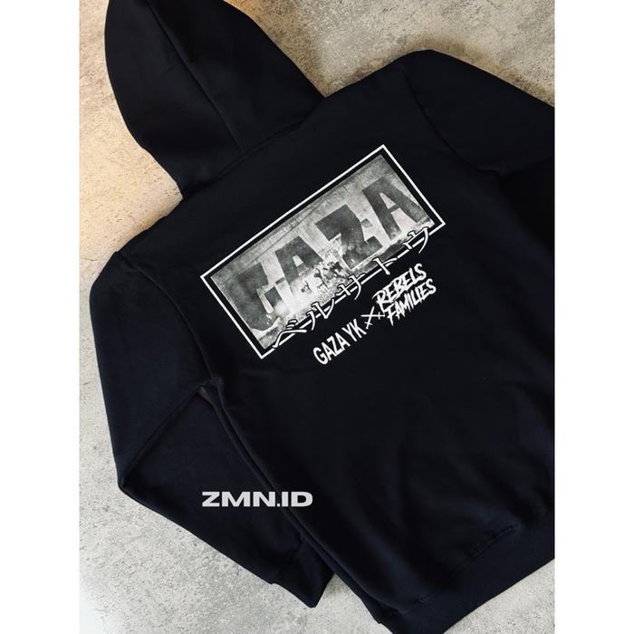 HOODIE HRI ZEMEN GAZA JACKETSWEATER JUMPER HOODIE PRIA WANITA ~FREE STICKER
