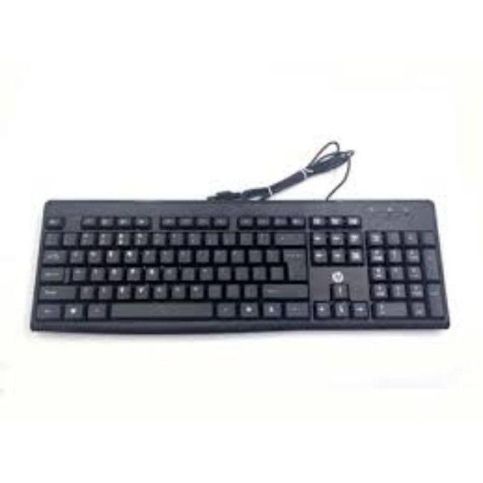 KEYBOARD WIRED HP K1600 USB / KEYBOARD KABEL USB HP K-1600