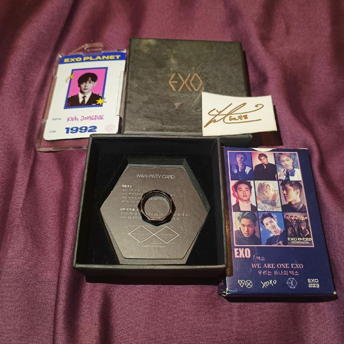 EXO OFFICIAL RING SM (RARE)