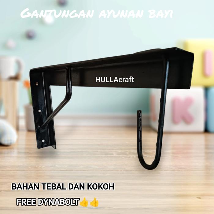 Gantungan Ayunan Bayi Tempel Dinding/Gantungan Samsak Tinju Kokoh free dynabolt