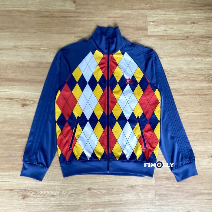 Tracktop Adidas argyle dark navy original