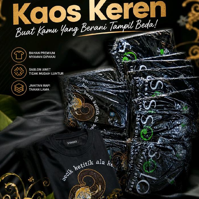 Kaos dewasa khas solo/kaos solo the spirit of java