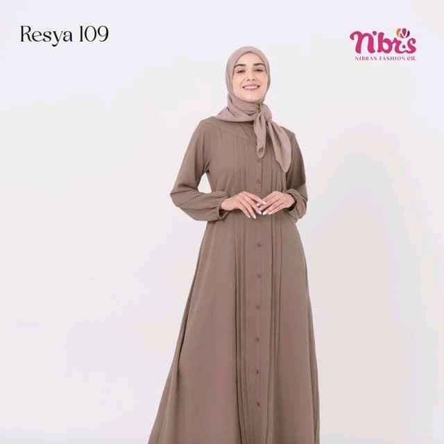 NIBRAS Resya 109 gamis dewasa terbaru