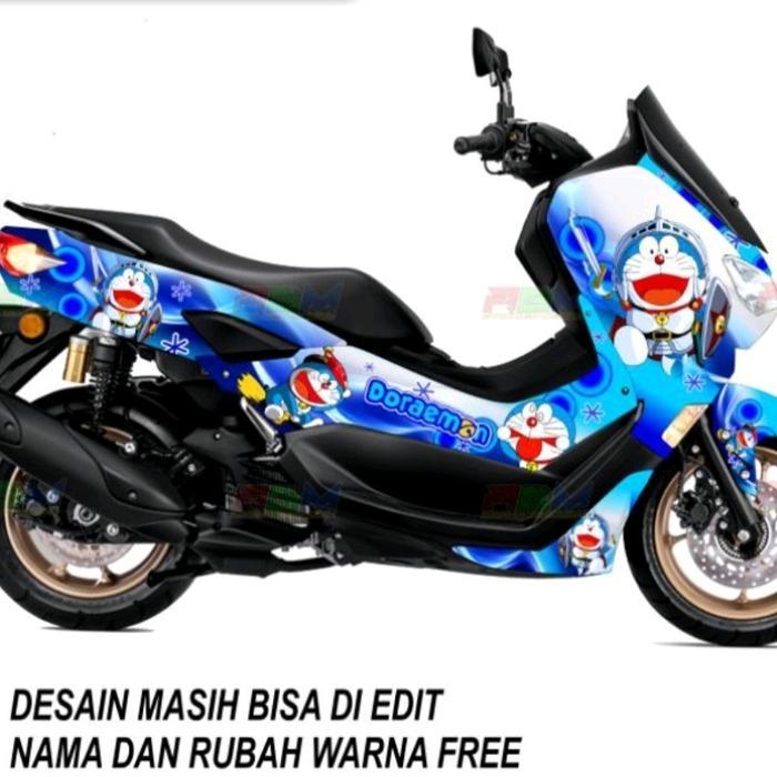 striping stiker decal full bodi nmax new 2020-2022 motif doraemon Motorcycle [NTS]