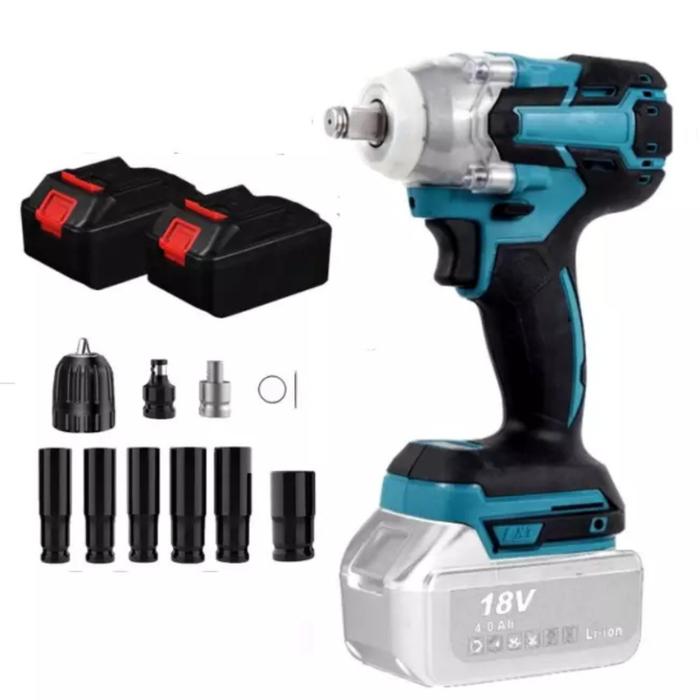 Electric Impact Wrench Cordless Brushless Electric Wrench