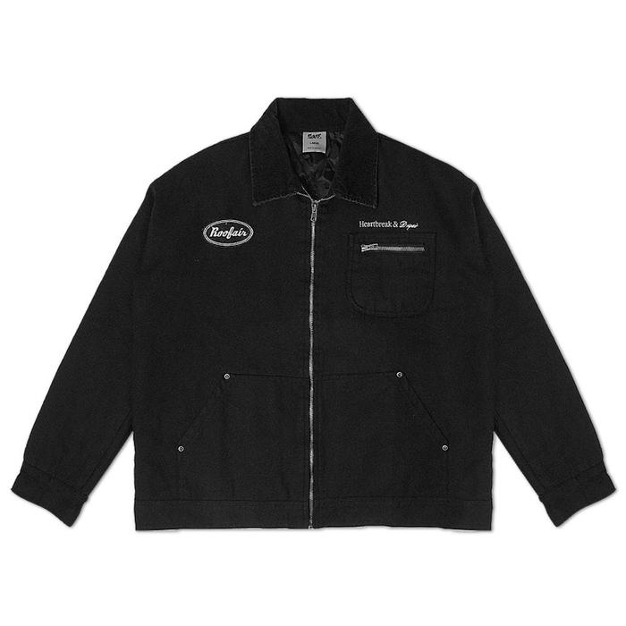 Roofair Work Jacket - Joyride, Jaket Bordir Pria Unisex