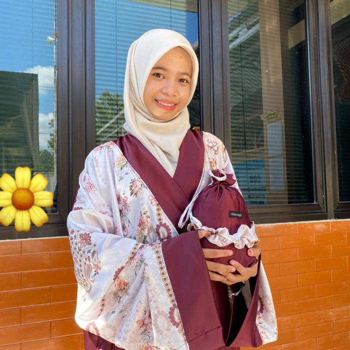 ABAYA SHOLAT ELODIE KIMONO || ABAYA SHOLAT || MUKENA SHOLAT TRAVEL || BY ELODIE BUTIK