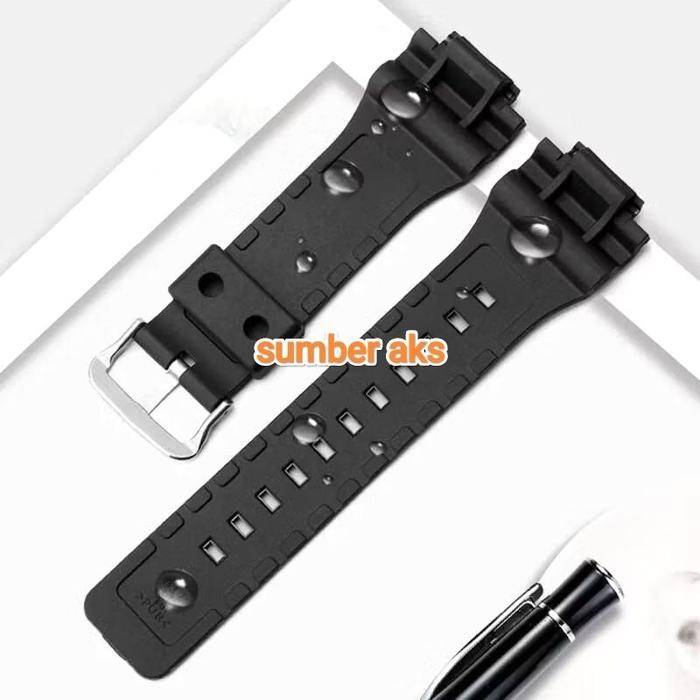 Strap Tali Jam Tangan Casio W-737 W-737H W737 W737H W 737H Free pen