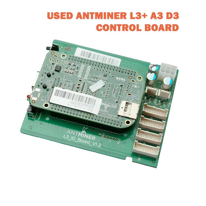 New/used Antminer L3+ A3 D3 Control Board  LTC Used Electronic