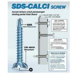 skrup sekrup grc sds 3 cm #6x1.25