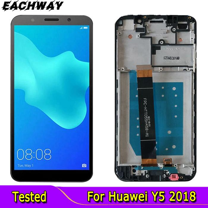 5.45" Full For Huawei Y5 Prime 2018 LCD DRA-LX2 Display Touch Screen