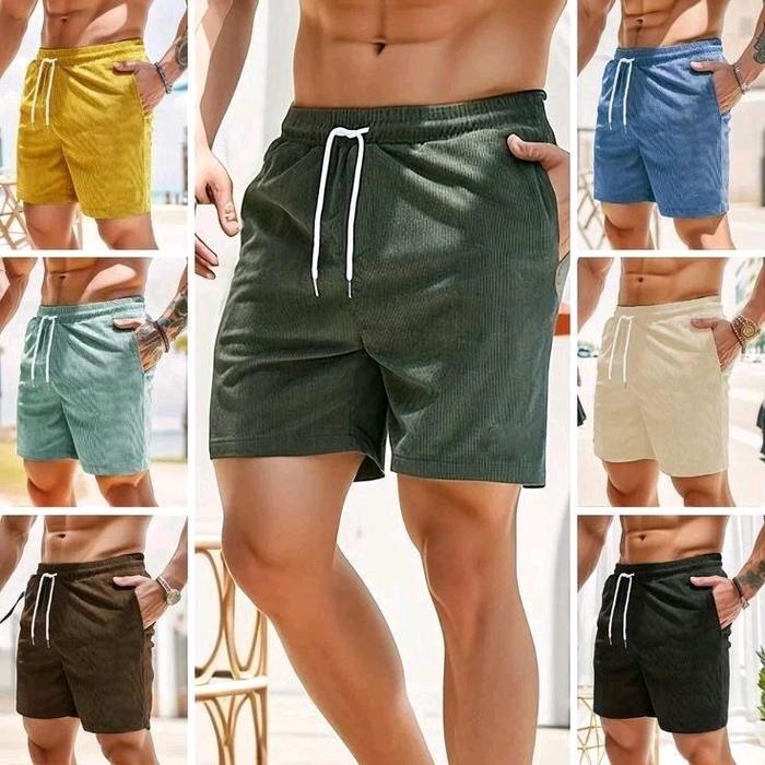 promo clana pendek Corduroy 100ribu dapat 3 murah bahan adem nyaman