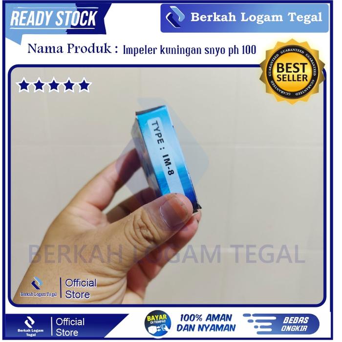 Impeler Kuningan Pompa Air Sanyo PH 100 SAN-EI
