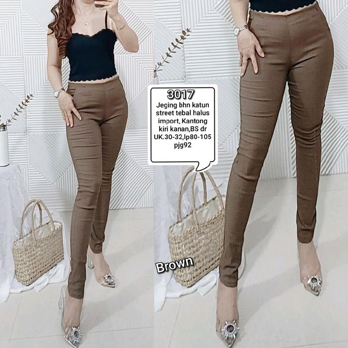 jeging polos import standar3017,jumbo 3018