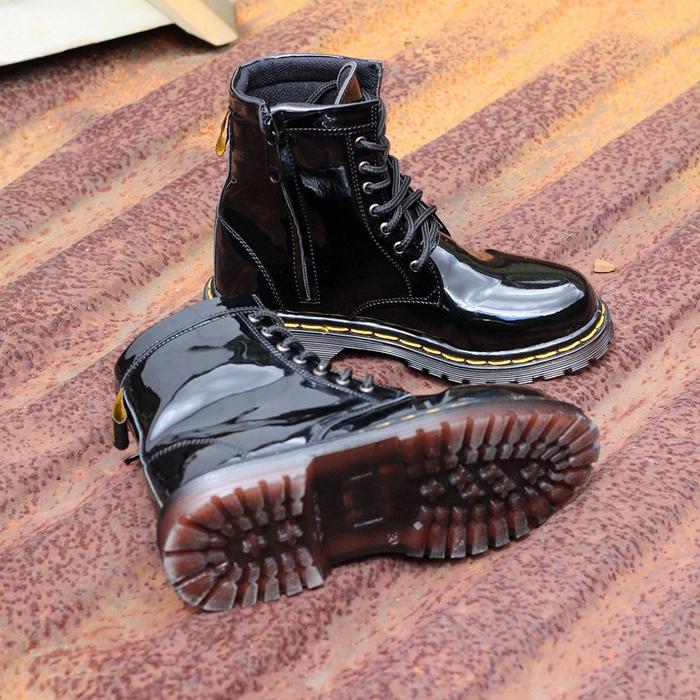 REKS-MAX ROOK Sepatu Boot Docmart Resleting Anak Unisex size 26-36 UNISEX Bahan Syntetic Premium Kil