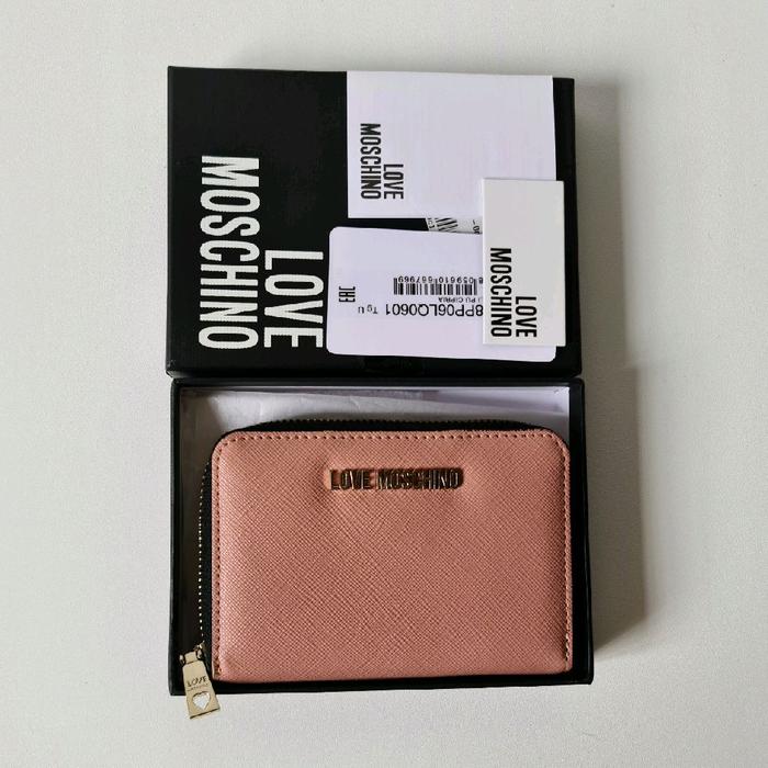 Preloved Original Love Moschino Zip Around Wallet