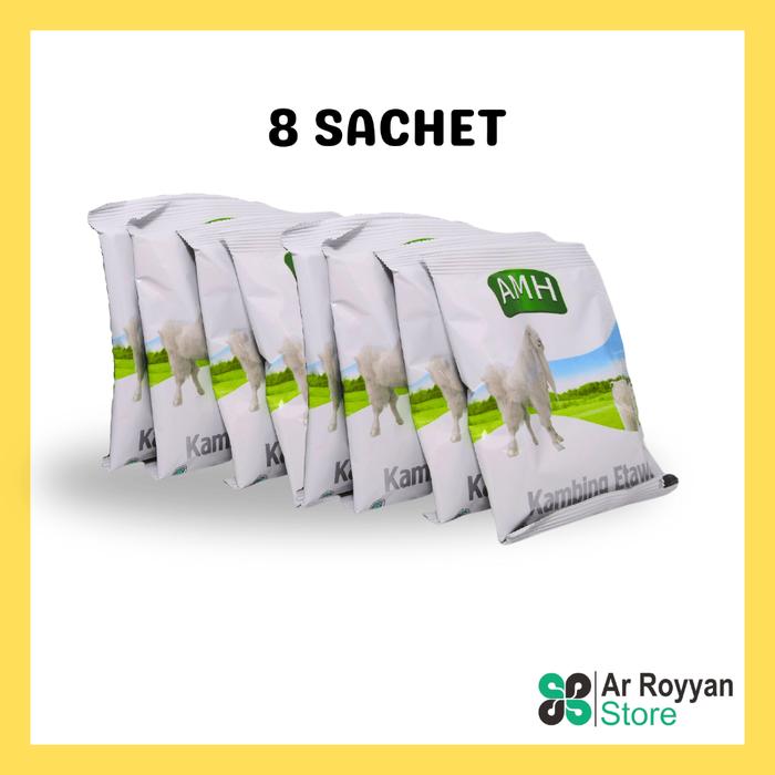 SUSU KAMBING ETAWA BUBUK RASA JAHE & VANILA AMH VARIANT  8 SACHET