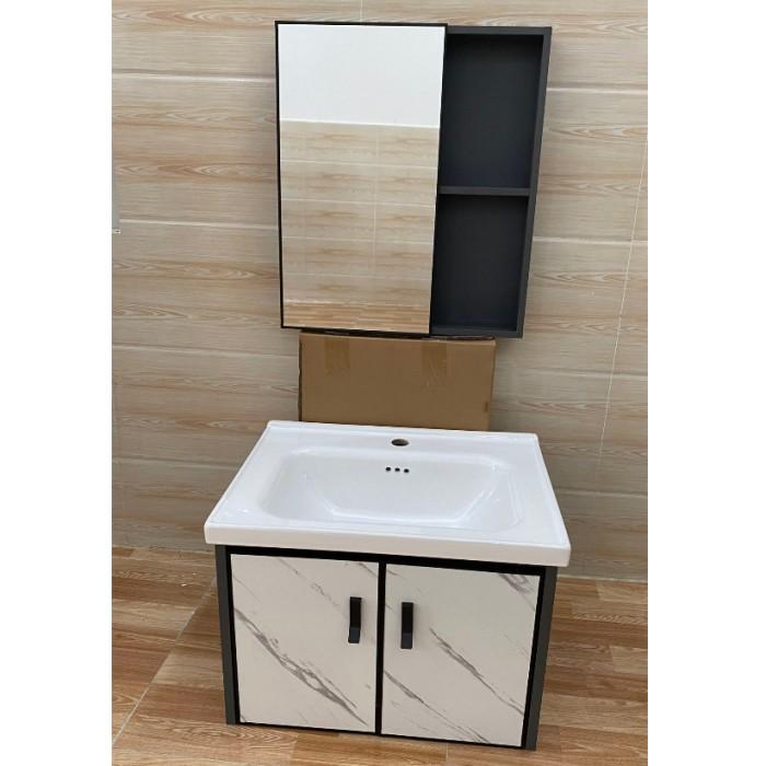 Highline Kabinet Wastafel Set Lemari Cermin Kamar Mandi