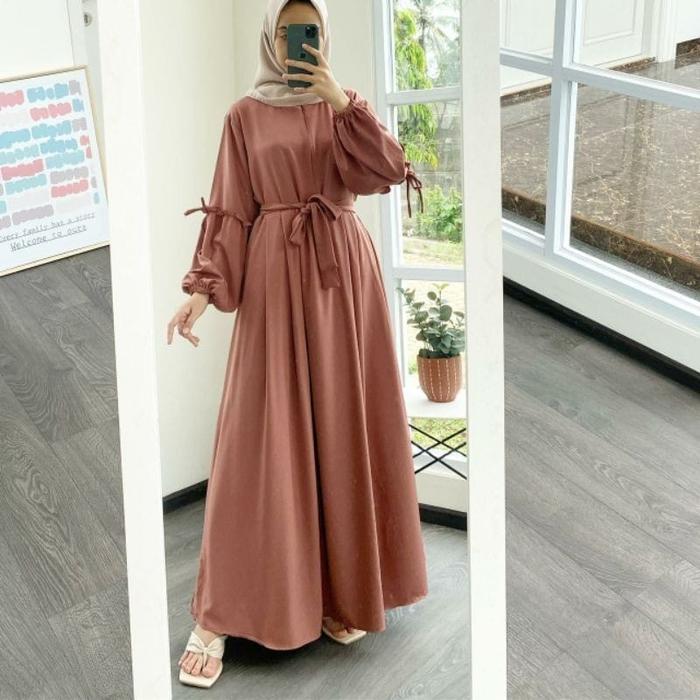 Gamis Maxy Dewasa / Gamis Polos Terbaru 2023 / Gamis Kekinian Seva Maxy Jumbo / Gamis Jumbo Xxxl