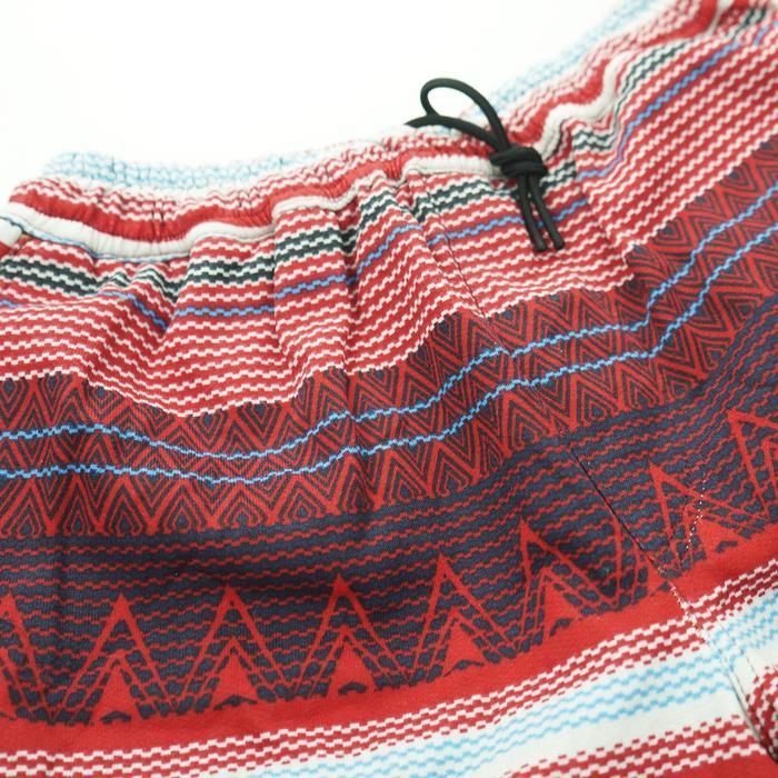 Tendencies Navajo Fleece Maroon Boardshort Basic Celana Fit Shorts
