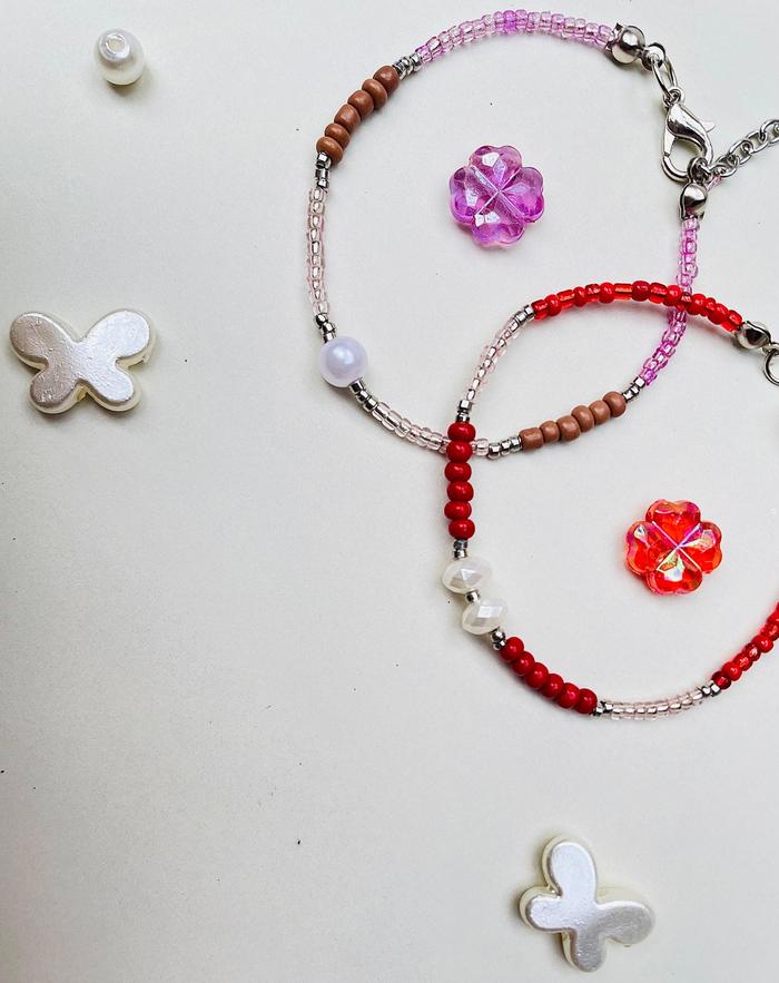 Gelang Manik Manik // Manik Manik Lucu//Gelang Manik Maniik Aeshtetic//Gelang Manik Manik