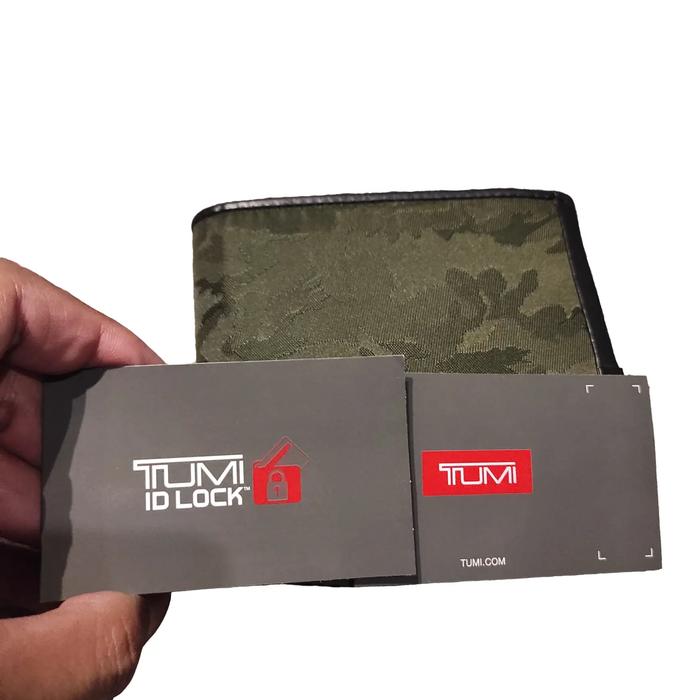 Dompet TUMI Alpha Monaco Army Camo Authentic Original