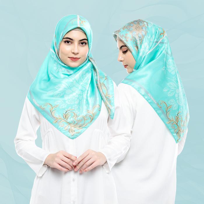 Nonsara Silk Royale Scarf Square - Opulentia