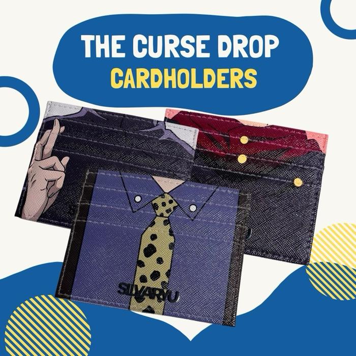 NEW RELEASE: THE CURSE DROP CARDHOLDER JJK Dompet kartu 6 Slot + FREE PHOTOCARD