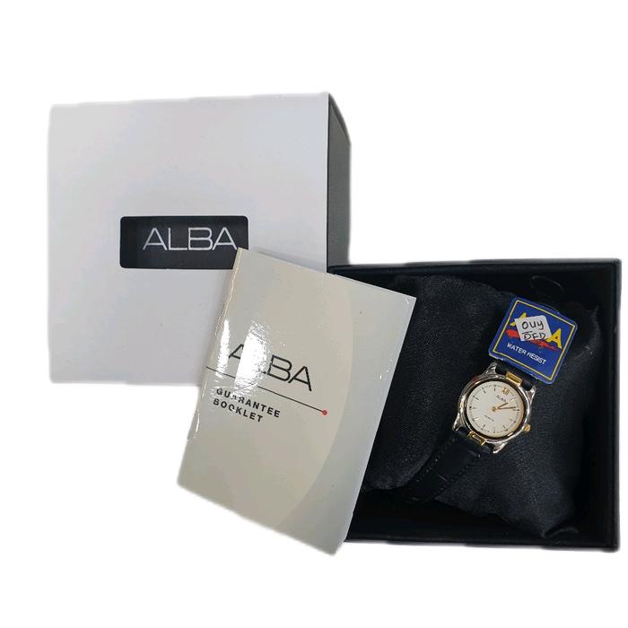 Alba Jam Tangan Wanita ARB62BX Original Tali Kulit Dengan Garansi Resmi dan Desain Elegan