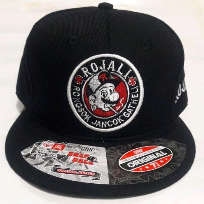 topi racing snapback rojali