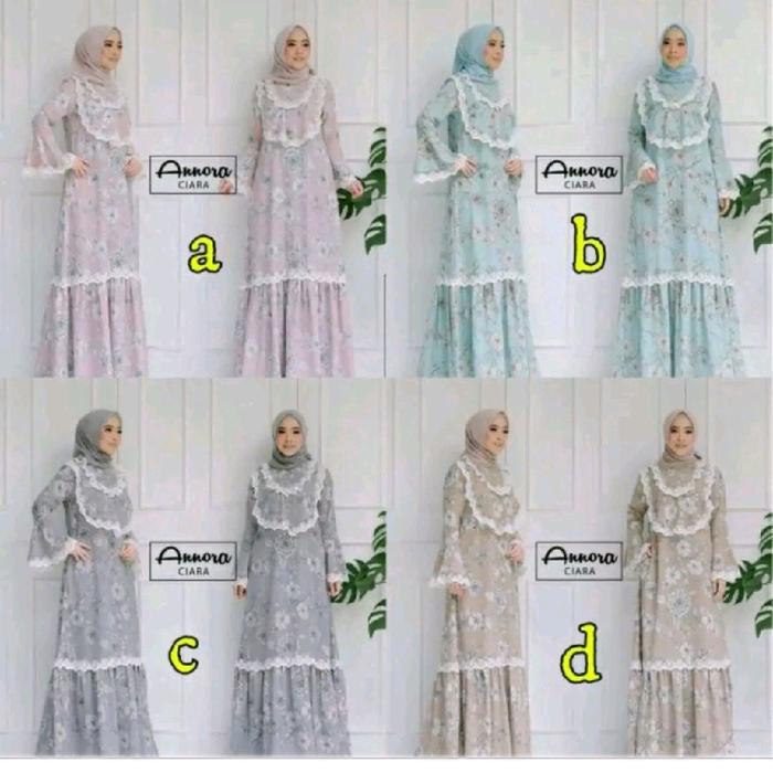 gamis clara by annora hn fashion