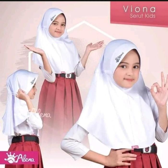 kerudung sekolah//kerudung sd//kerudung jersey//kerudung sd jersey//kerudung bahan jersey//kerudung 