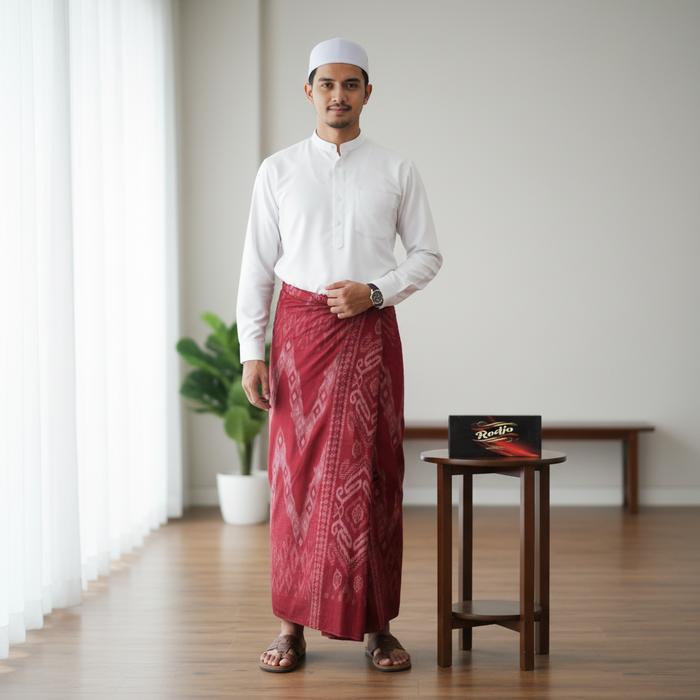 Sarung Rodjo Exlusive Warna Sarung Pria Tenun Traditional Premium Sarung Halus Sholat Nyaman Muslim 