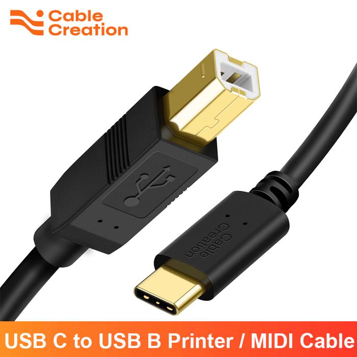 CableCreation USB C to USB B 2.0 Printer Cable for Type c Scanner