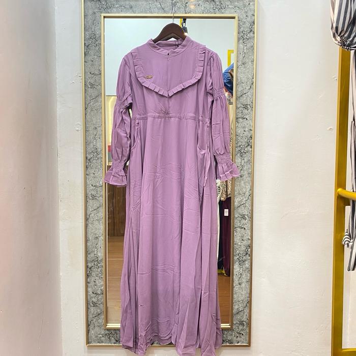 Gamis frilla 09 Muslim Dress Wanita