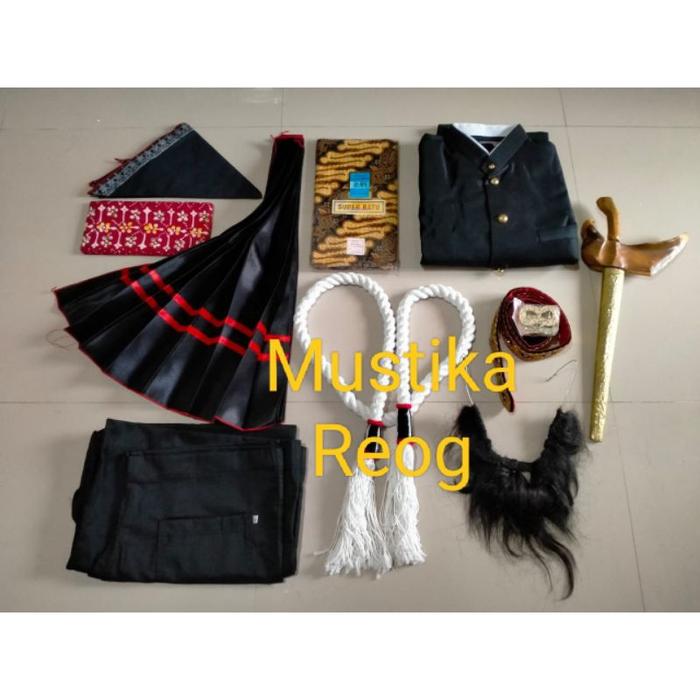 Mustika Reog Baju Warok Ponorogo Murah Pakaian Warok Pentas Kostum Warok Ponorogo Terbaik