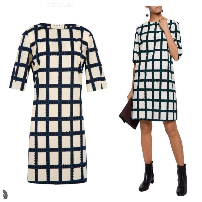 MARNI dress pattern preloved