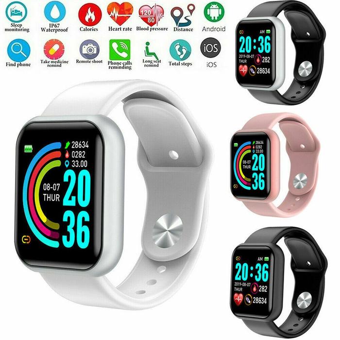 [SC] Smartwatch wanita Y68 Smart watch y68 Smartband Y68 Smart band Y68