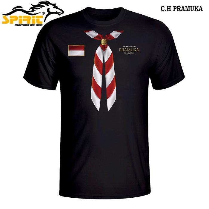 promo (Bisa di Custom) Kaos Baju Pramuka Pembina Lapangan Lengan Pendek Cotton Combed Stylish Untuk 