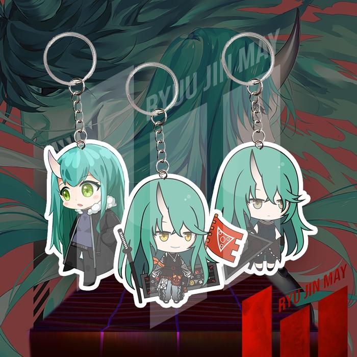 Gantungan Kunci / Keychain / Gantungan HP - Arknights - Hoshiguma